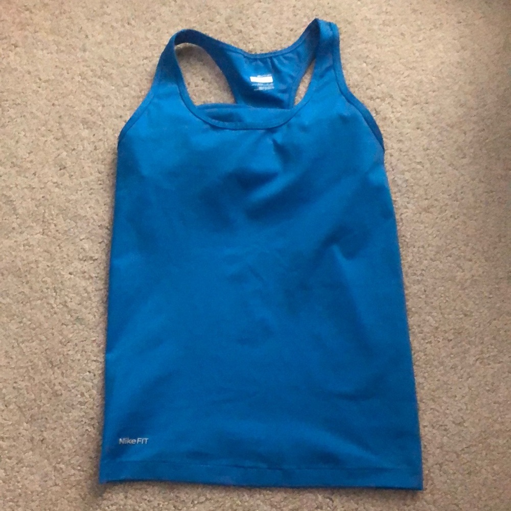 Blue Nike Tank